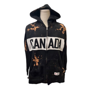 Hudson Bay company Team Canada zip up hoodie - size Large